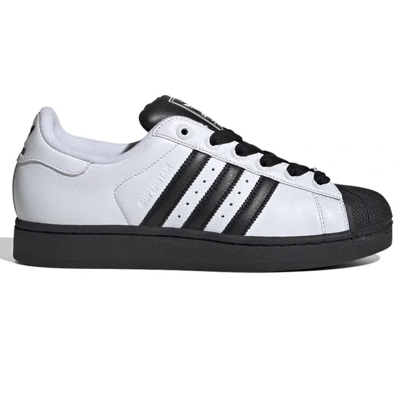 🖤🤍 ADIDAS SUPERSTAR II WHITE BLACK 🖤🤍